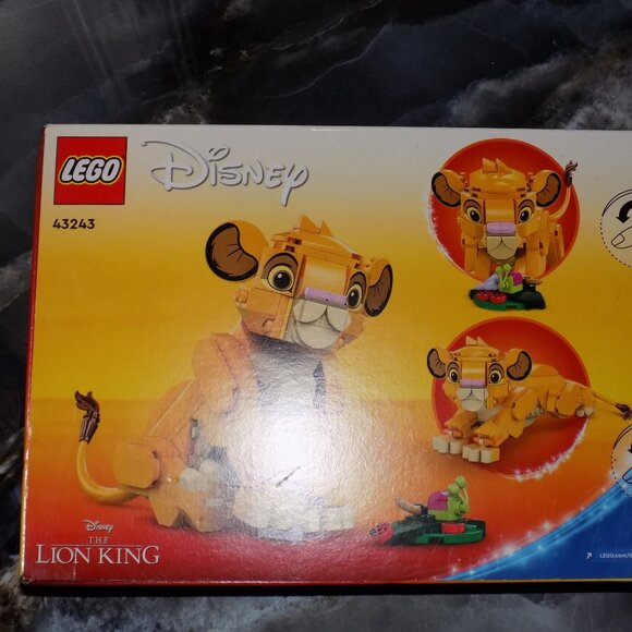 LEGO Disney Simba the Lion King Cub Disney Toy 43243 NEW - Picture 3 of 3